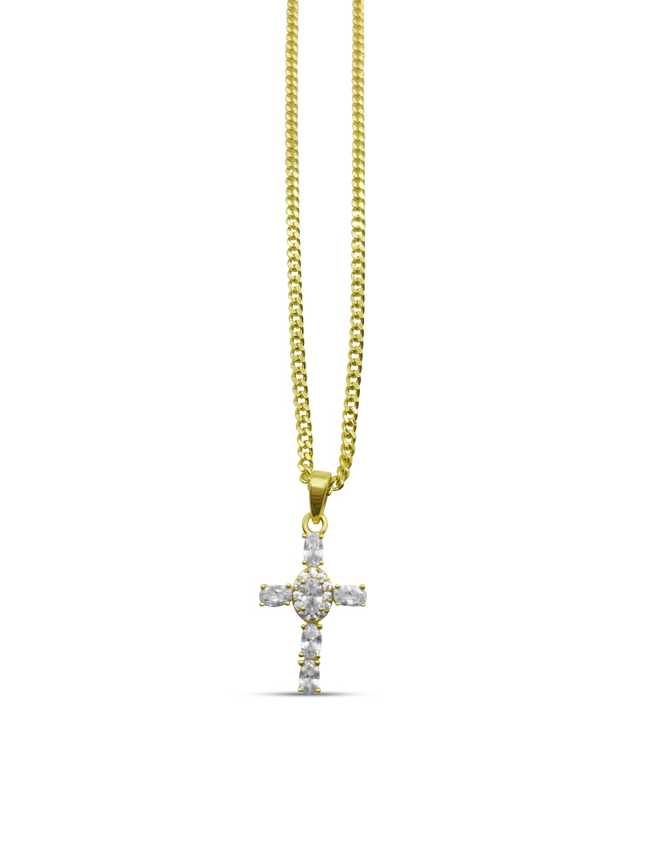 Radiant Faith Cross Necklace