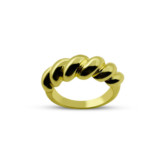 Twisted Elegance Ring