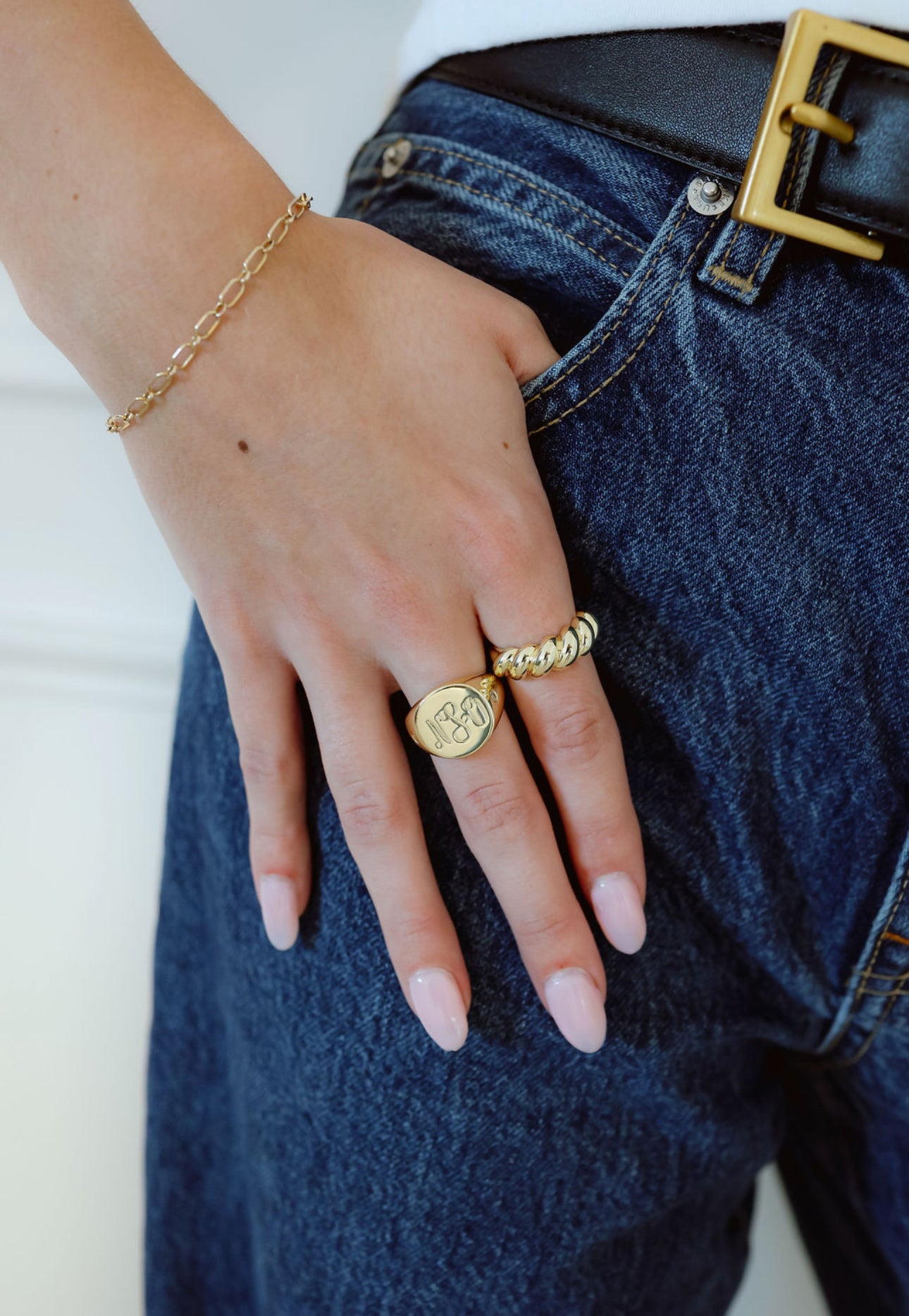 Twisted Elegance Ring